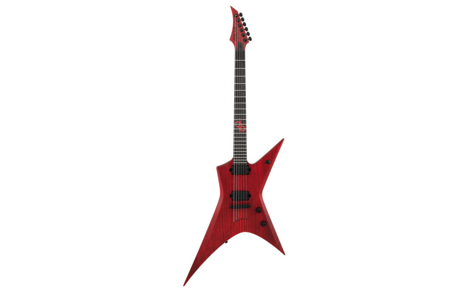 SOLAR GUITARS X2.6ROP+ RED OPEN PORE MATTE