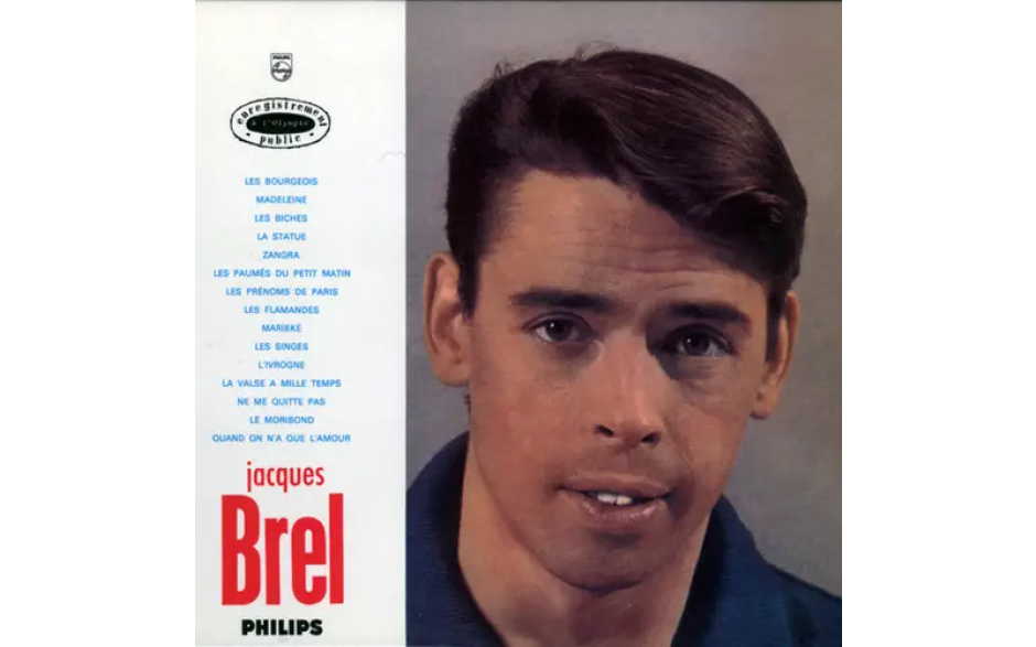 JACQUES BREL - A L"OLYMPIA 1962/2016 (DOS693H, 180 gm.) DOL/EU MINT (0889397556938)