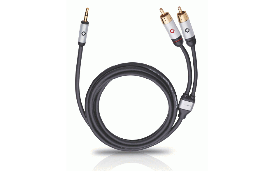 OEHLBACH 60006 i Connect jack to 2 RCA Set 5m black