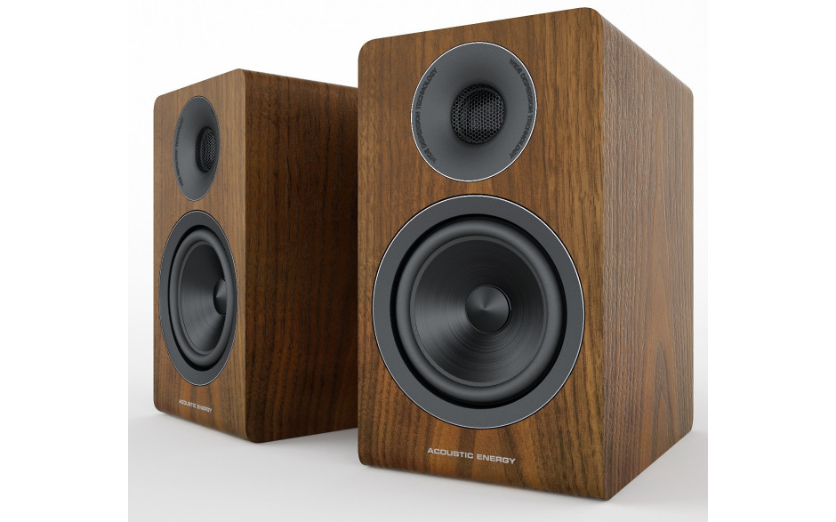Acoustic Energy AE 300 Walnut wood veneer