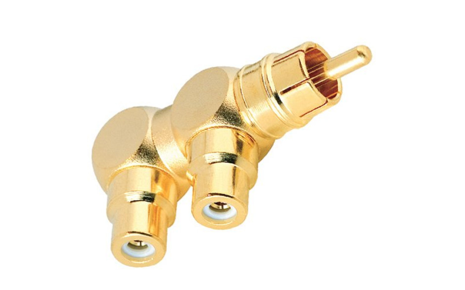 AUDIOQUEST Splitter Hard M22F-HRD (Male RCA -> 2 Female RCA)