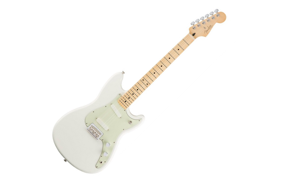 FENDER OFFSET DUO-SONIC MN ARCTIC WHITE