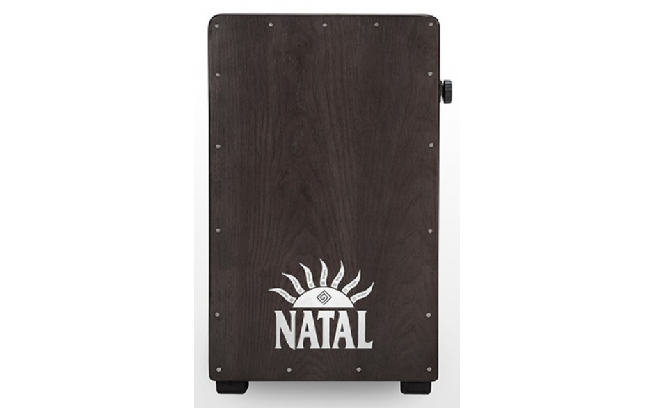 NATAL DRUMS CAJON LARGE BLACK WITH BLACK PANEL