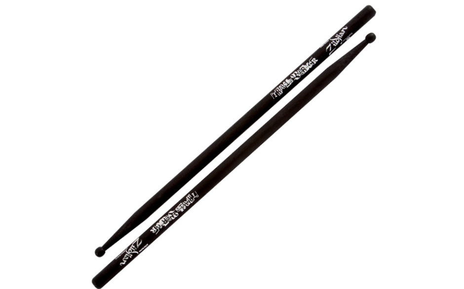 ZILDJIAN TRAVIS BARKER BLACK ARTIST SERIES DRUMSTICKS