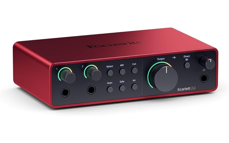 FOCUSRITE Scarlett 2i2 4th Gen