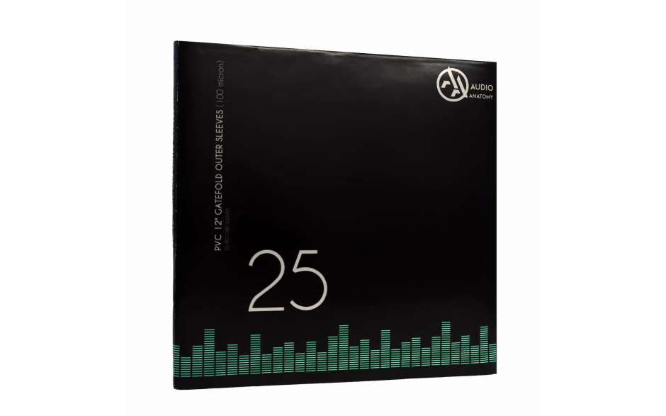 Audio Anatomy 25 X 12" PVC Outer Sleeves 100 Micron