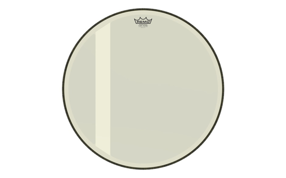 REMO Bass, Powerstroke® 3, Hazy, Felt Tone™, 22"