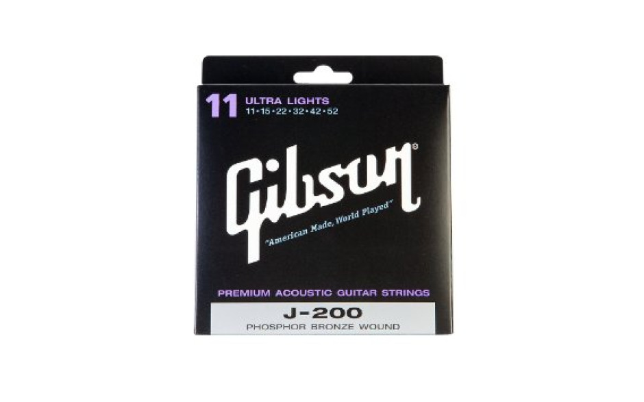 Gibson SAG-J200UL PREMIUM PHOS BRONZE .011-.052