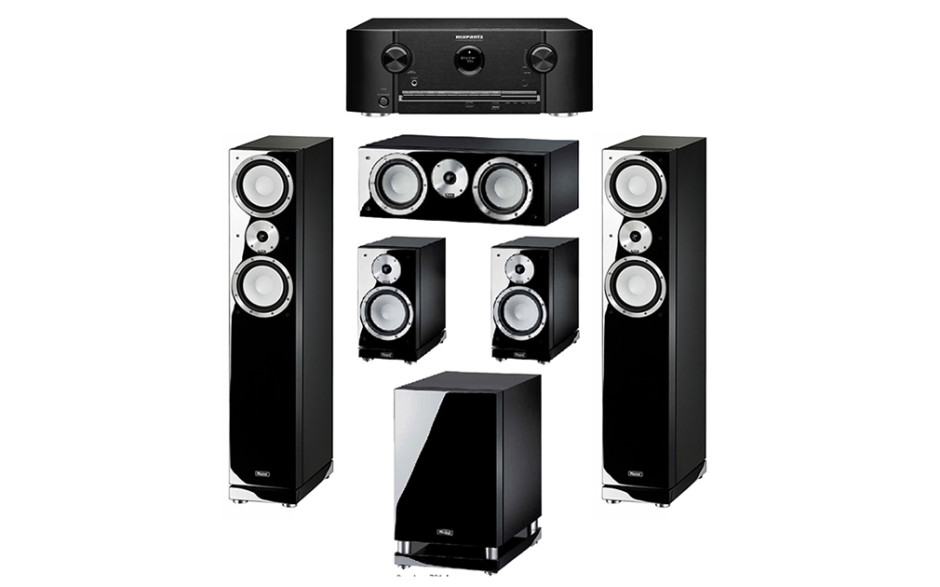 Marantz SR5014 + set 5.1 Magnat Quantum 755/753/73/sub 731A