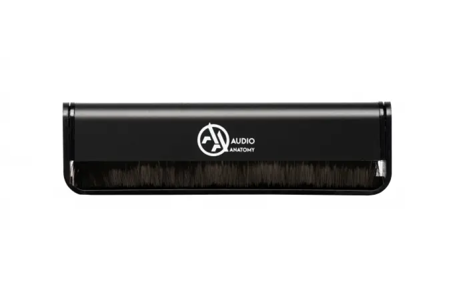 Audio Anatomy Carbon Fiber Brush Black Alu - Black Edition - White Logo