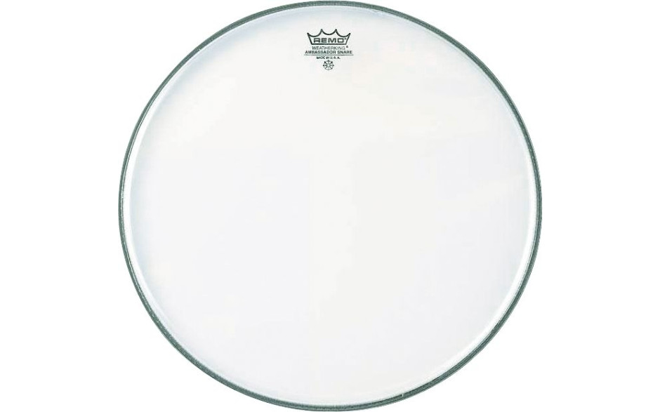 REMO AMBASSADOR 13 CLEAR SNARE SIDE