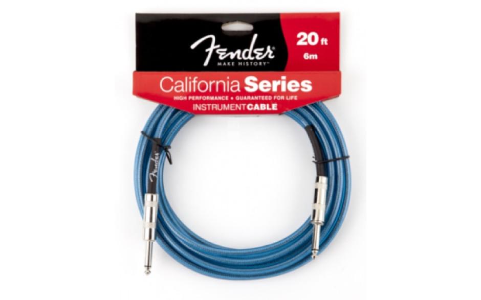 FENDER CALIFORNIA INSTRUMENT CABLE 20 LPB