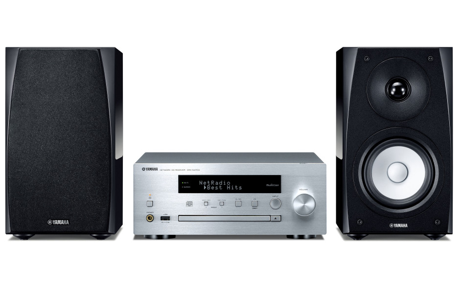 Yamaha MCR-N570 Silver/Piano Black