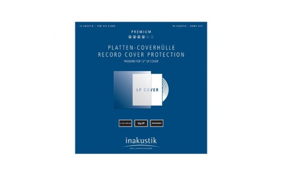 Inakustik Premium LP Cover Sleeves 50 pcs.