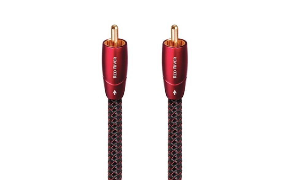 AUDIOQUEST Pair 0.5m Red River RCA