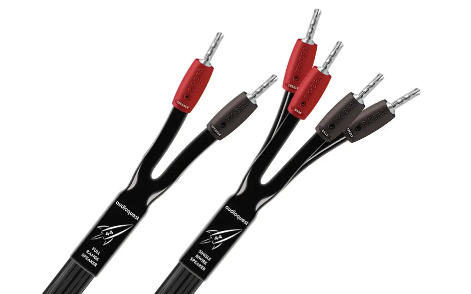 AUDIOQUEST Pair 2.0m ROCKET 44 SBW BAN/S