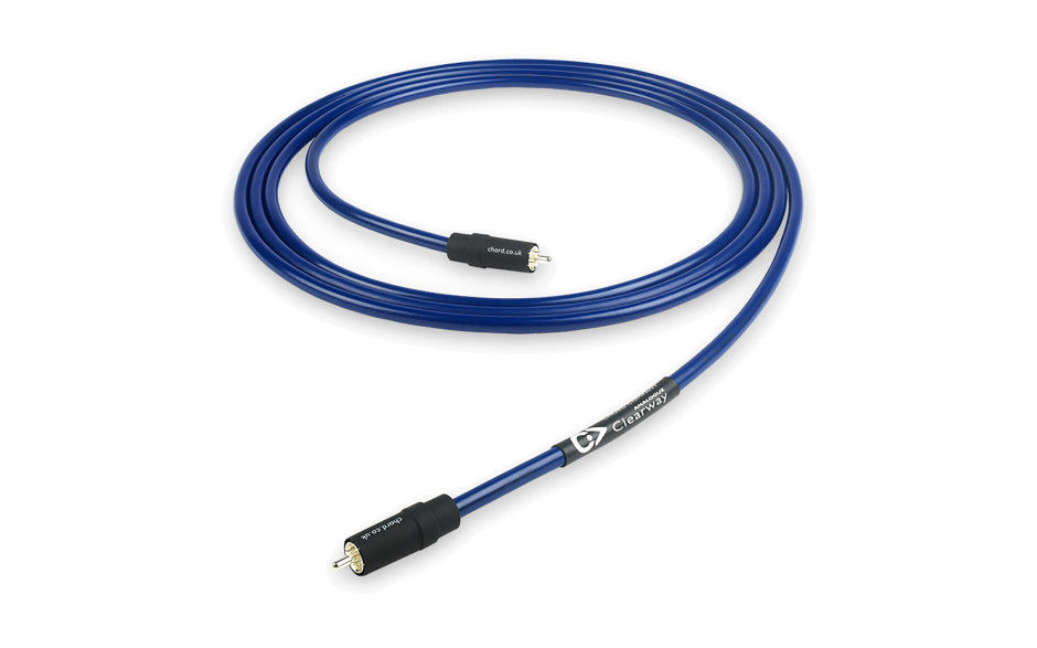 CHORD ClearwayX 1RCA to 1RCA Sub 3m