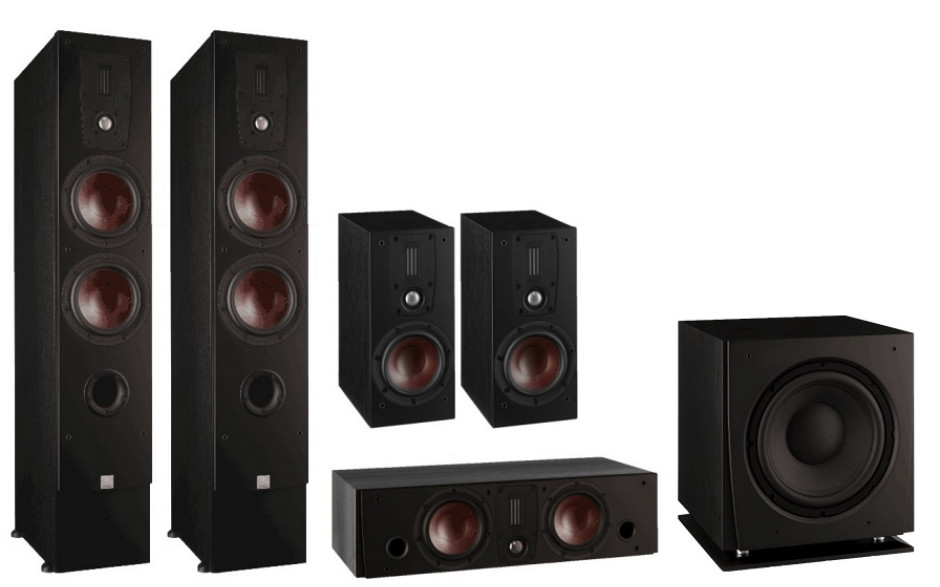 DALI Ikon 6 MK II set 5.1 Black