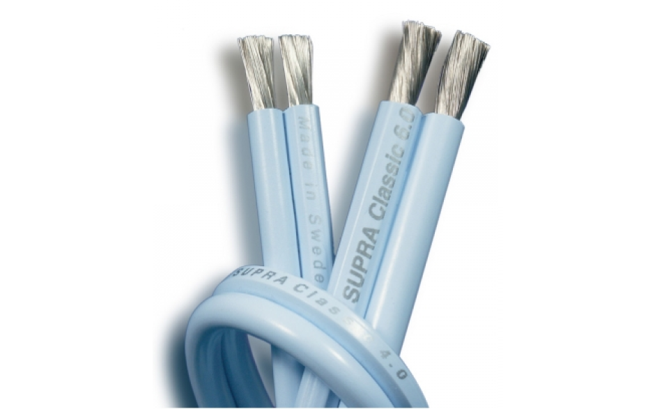 Supra Cable CLASSIC 2X6.0 BLUE B100