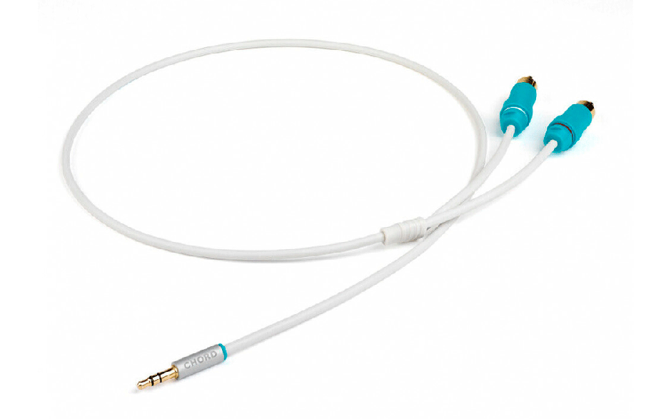 CHORD C-Jack 3 5mm Stereo to 2RCA 1m