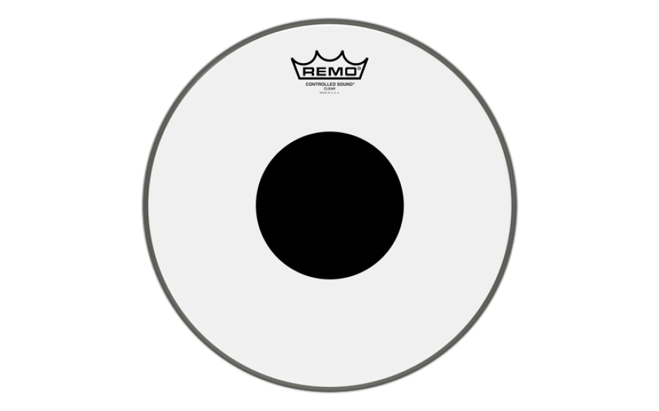 REMO CS 12' CLEAR BLACK DOT