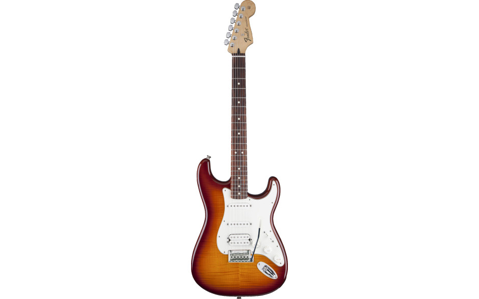 Fender DELUXE STRATOCASTER PLUS TOP HSS iOS RW TSB
