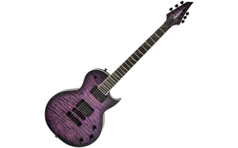 JACKSON PRO MONARKH QUILT MAPLE TOP TRANSPARENT PURPLE BURST