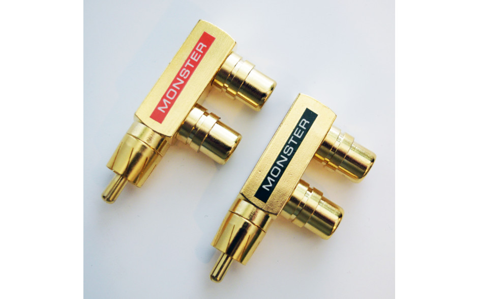 Monster Cable - RCA Male to 2 RCA Female Adapter (1 шт)