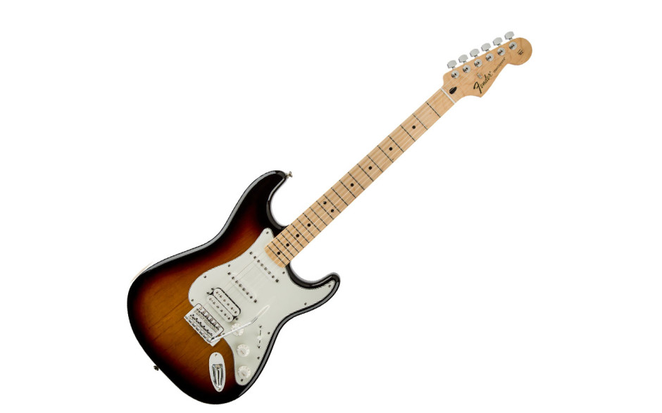 FENDER STANDARD STRATOCASTER HSS (MAPLE FINGERBOARD) BROWN SUNBURST