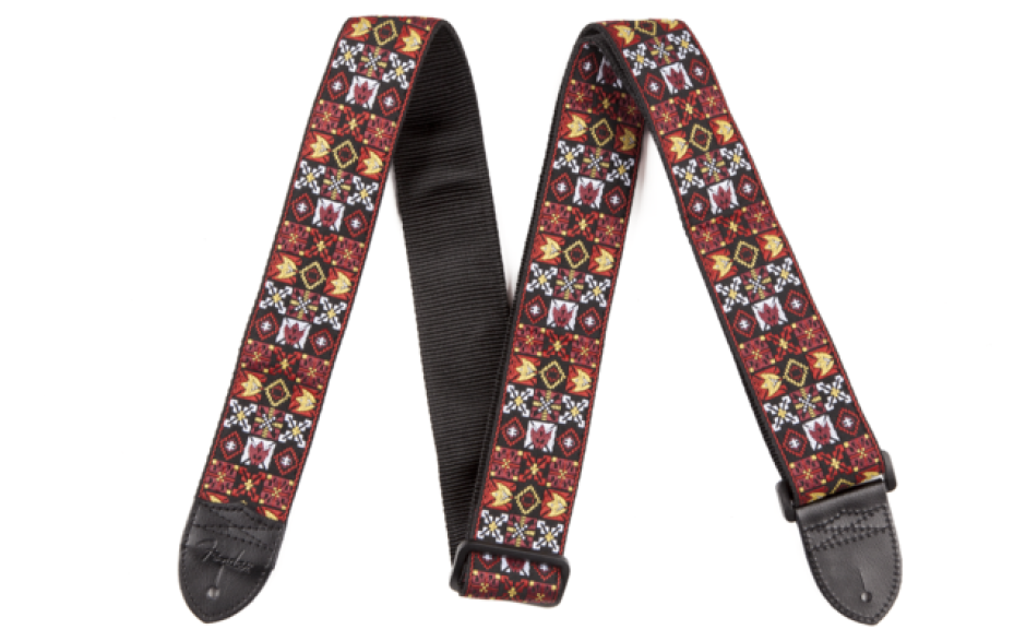 Fender 2" Festival Hootenanny Strap Red