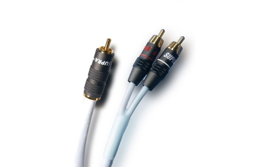 Supra Y-LINK 1RCA-2RCA BLUE 12M