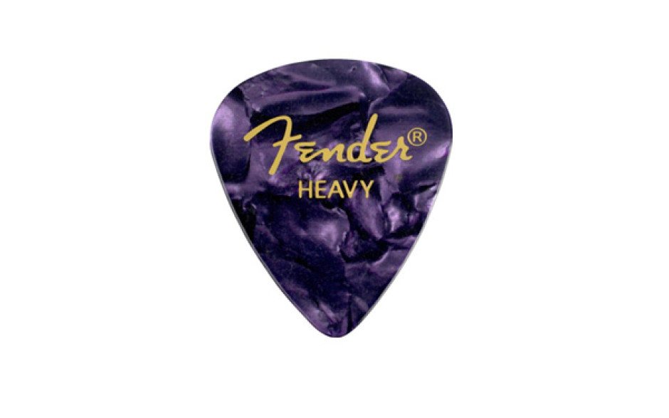 Fender 351 PREMIUM CELLULOID PURPLE MOTO HEAVY