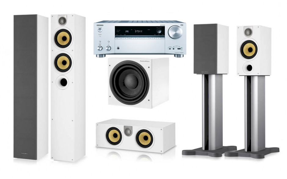 Onkyo TX-RZ720 + set 5.1 Bowers & Wilkins 684 S2