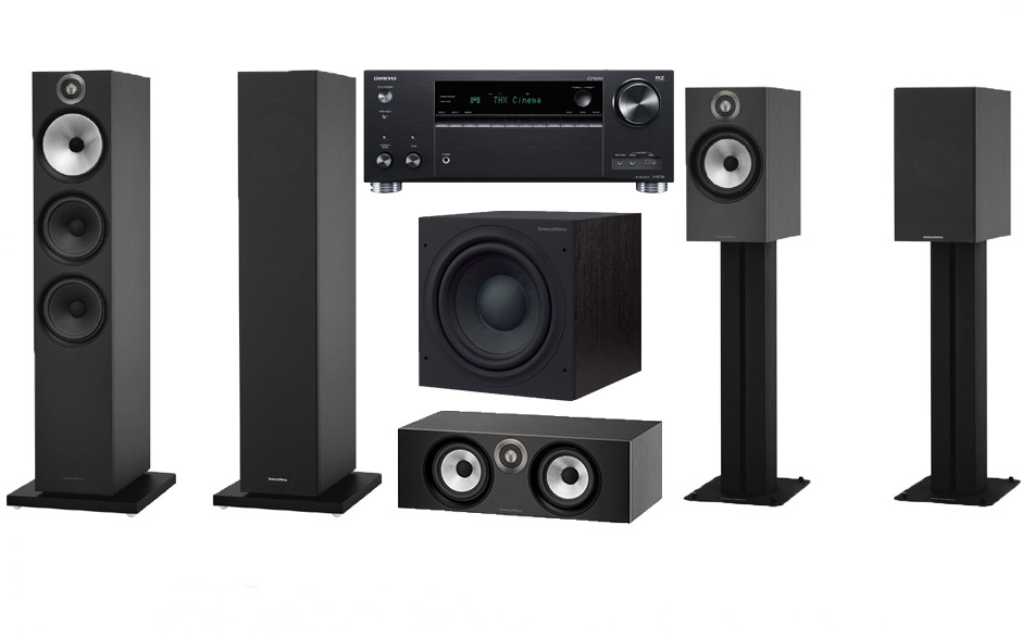 Onkyo TX-RZ730 + Bowers & Wilkins 603 set 5.1 603/606/HTM6/ASW610
