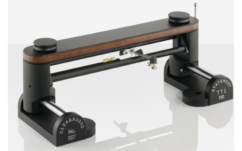 Clearaudio Tangential tonearm Statement TT 1i /TA 040 Natural Wood, Black aluminium
