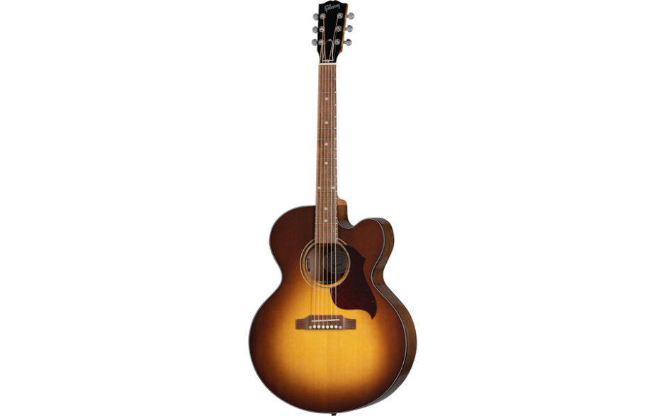 GIBSON J-185 EC MODERN WALNUT WALNUT BURST