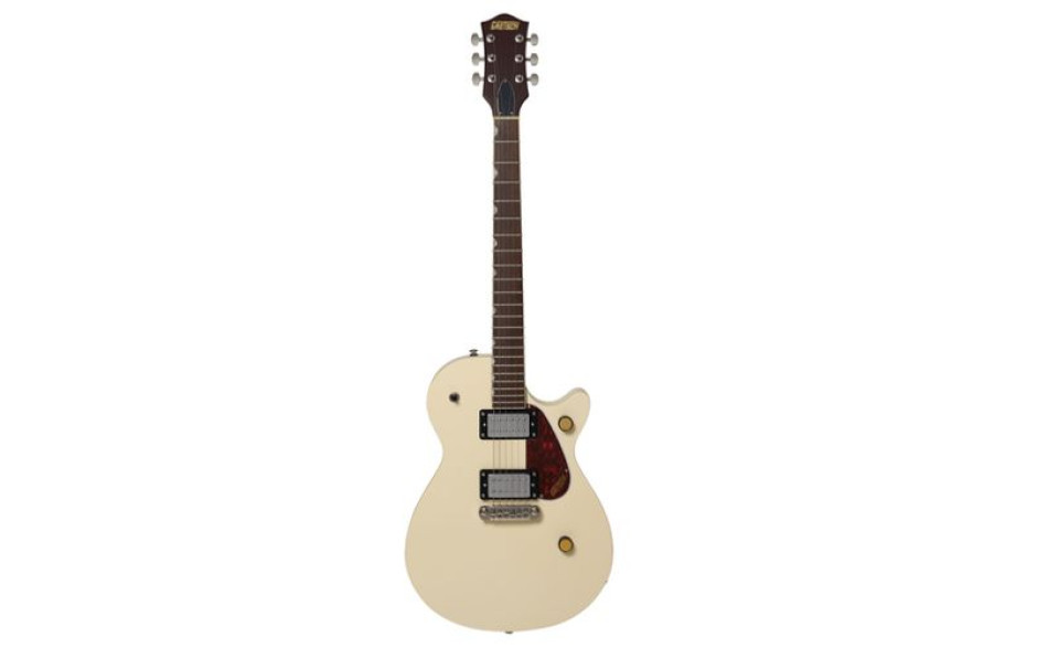 GRETSCH STREAMLINER JET CLUB SINGLE-CUT WITH WRAPAROUND VINTAGE WHITE