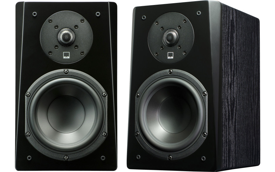 SVS Prime Bookshelf Black Ash