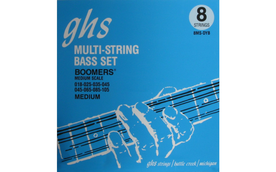 GHS STRINGS BOOMERS BASS SET