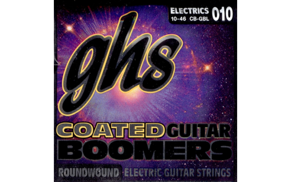 GHS STRINGS GHS CB-GBL EL GTR,COATED BOOMER,LIGHT,010