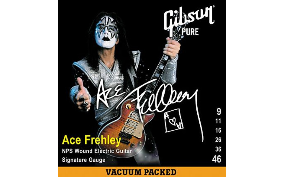 Gibson SEG-AFS ACE FREHLEY SIG. NPS .009-.046