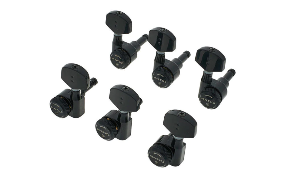 GRAPH TECH PRL-9721-B0 Staggered Electric Locking 6 In-line Black 2 Pin