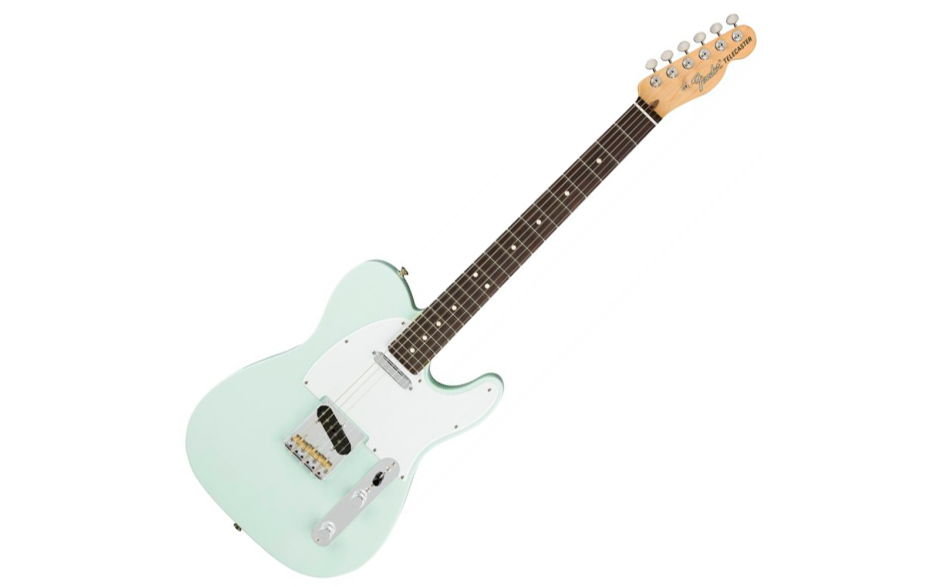 FENDER AMERICAN PERFORMER TELECASTER RW SATIN SONIC BLUE
