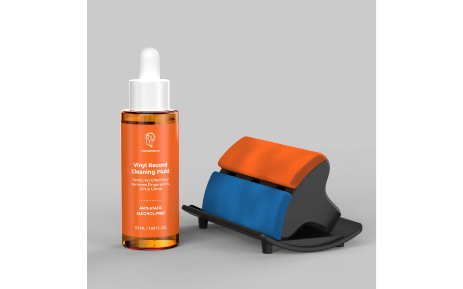 HumminGuru I-Brush Vinyl Record Cleaning Kit (HG07)