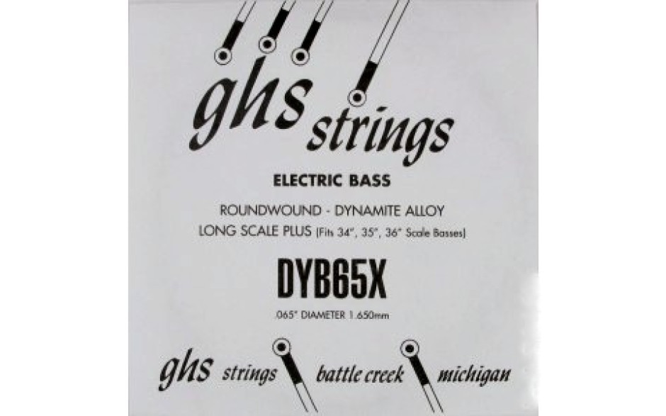 GHS STRINGS DYB65X