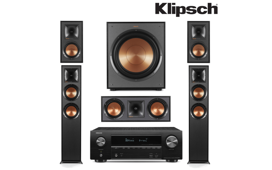 Denon AVR-X1700H (7.2 сh) + Klipsch R-620F/R-51M/R-52C/R-120SW set 5.1
