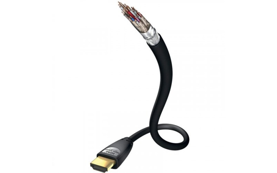 Inakustik Star High Speed HDMI Cable with Ethernet 0,75m