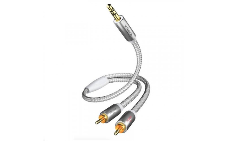 Inakustik Premium 3,5mm Mini Jack > 2 x RCA 1,5m