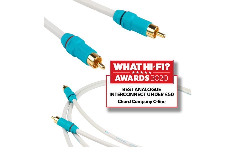 CHORD C-line 2RCA to 2RCA 0.5m