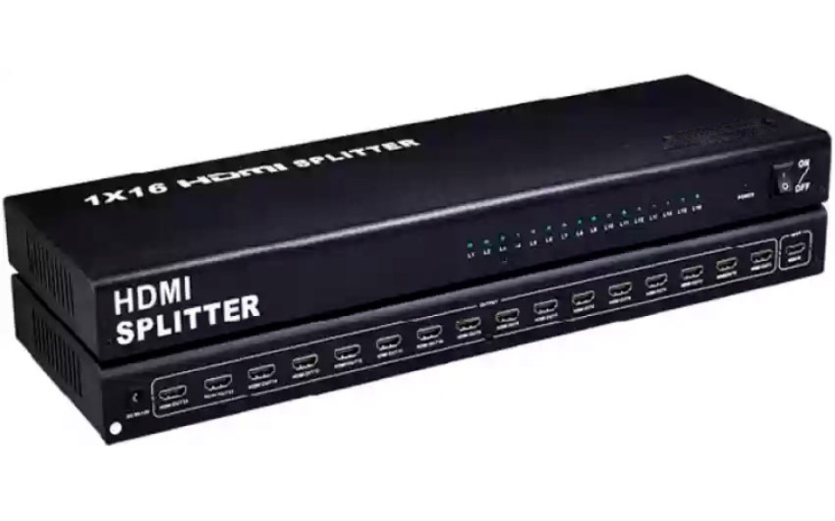 GOLDKABEL HDMI Splitter 16-outputs
